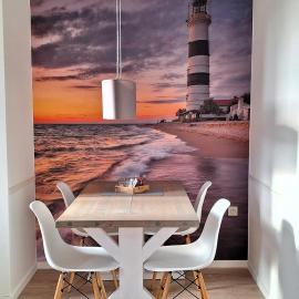 Bonair Gezellig appartement in hartje Wenduine, hotelli kohteessa Wenduine