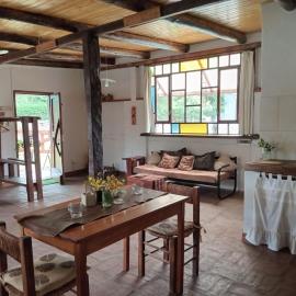 CaBaña Loft 400 m BaLneario CeNtro Estacion Rio, hotel in Huerta Grande