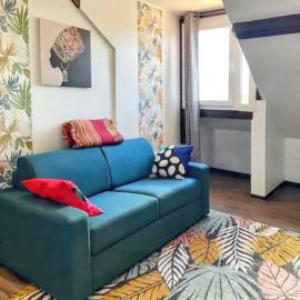 Appartement charmant avec vue sur mer à La Trinité, 65 m²