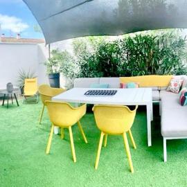 CANET PLAGE Maison avec terrasses, Hotel in Canet-en-Roussillon