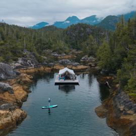 Lux Remote Glamping Hideaway, hotel in Ucluelet