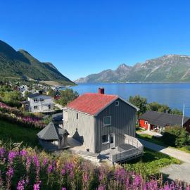 Vacation Home in Fjordgård with views of Segla and the Fjord, Hotel in Fjordgård
