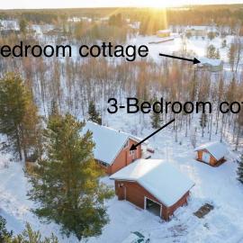 Log cottages in 10 min from Santa Claus Village-Sauna&FreeParking