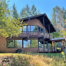 Valley View Cabin | AC, Fireplace, BBQ, Mt. View