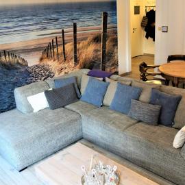 Cosy gezellig app met aparte gastenkamer op 30meter van strand privé garage