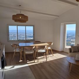 Appartement panoramique, clim, terrasse, 6 personnes
