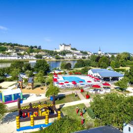 Camping L'Île d'Offard, hotel din Saumur