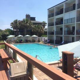 130 Direct Ocean Front 1 bedroom condo with heated pool, hotel a St. Augustine