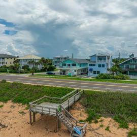 Flagler Beach! 1-BR Condo with Ocean Views, King Bed & Outdoor Shower, hotell i Flagler Beach