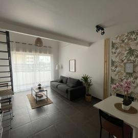 Superbe F2 Duplex Cosy Zen proche Paris & Disneyland