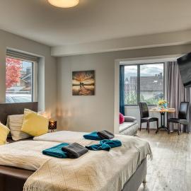 Urlaub im Inntal Apartmenthaus Kiefersfelden、キーフェルスフェルデンのホテル