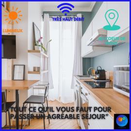 Studio cosy avec mezzanine calme hypercentre Villa Marie Celine