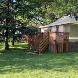 Les lodges de phanou Tente lodge, hotel a Prissac