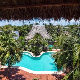 올보쉬섬에 위치한 호텔 La Palma Holbox WELLNES SUITES & APARTMENTS