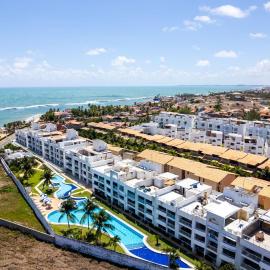 Cobertura duplex à beira-mar com jacuzzi e cascata