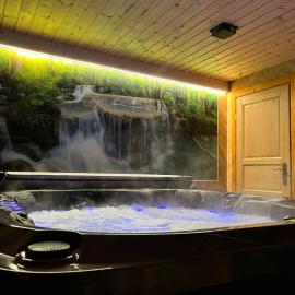 Lawendowy Zakątek Domek Całoroczny z Jacuzzi i Sauną
