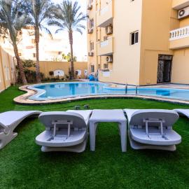 Lazur Pool Apartment's - El Kawsar, Hurghada - Egypt, Hotel in Hurghada