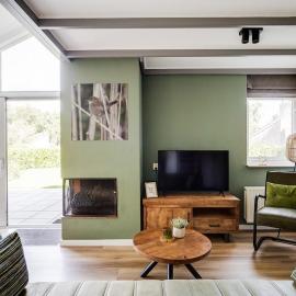 Grasmus I Kalme Woning met Openhaard en Tuin, ξενοδοχείο σε Zwiggelte