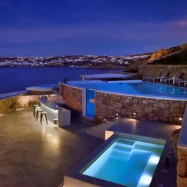 Villa Sapphire 6bed with Pool and Hot Tub in Ornos, hotel Ornószban