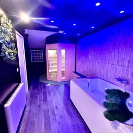 LSP sauna et spa privatifs inclus