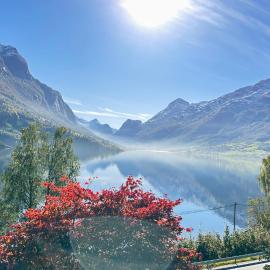 Solvik Apartment - Fjord View in Loen