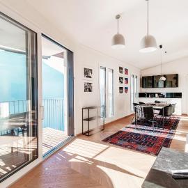 Unique Gandria Attic by Quokka 360 - Elegant Lake View Apartment