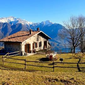 Guss Cottage Como Lake Great View
