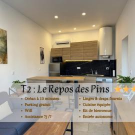 Le Repos des Pins, à 10 minutes des plages