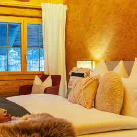 Standard 2 - Private Bathroom - Heiti Lodge, hotel v destinaci Gsteig