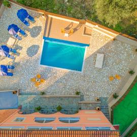 Villa Kristefi private pool Kato korakiana