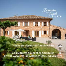 Domaine de Vizols-Gite 4 etoiles Piscine 15p