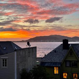 Apartment with a beautiful view in the center of Ålesund