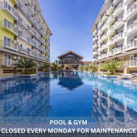 617A Condotel Near Airport &Mall with Pool,Gym,Netflix, hotel in Mactan Cebu International