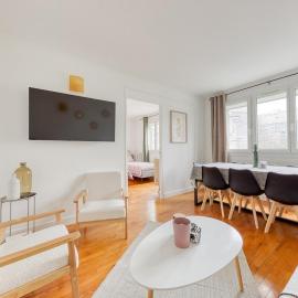 Bel appartement pour 8 personnes à 15 minutes CDG