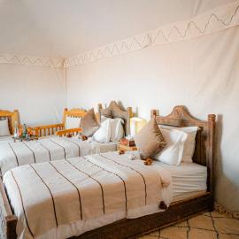 desert camp sahara luxury