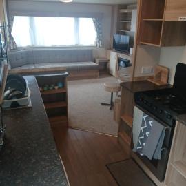 Caravan on Lyons winkups holiday park