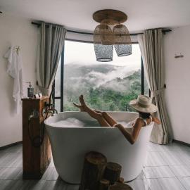 Mountain Floating Cloud, hotel i Ban Kai Noi