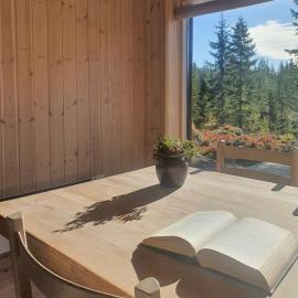 Fantastic Forest Cabin With Panoramic View, готель у місті Jaren