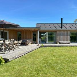 Modern Summer House Close To A Sandy Beach