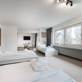 Wooon I O105 XXL I 10 Personen I 4 Schlafzimmer I 160m2 I Smart I P I – hotel w mieście Ibbenbüren