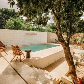 Wild Valladolid 3BR Oasis w Pool & Yoga Palapa