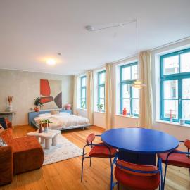 Loft Apartment in Hinterhof-Remise nähe Karl-Heine