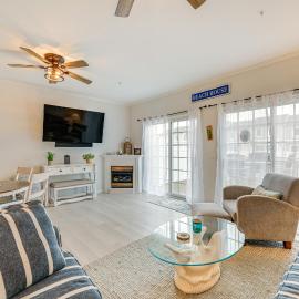1 Mi to Maryland Beach: Ocean City Retreat w/ Deck