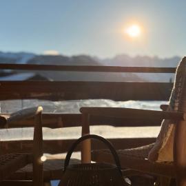 Verbier city centre, chalet Valmont、ヴェルビエのホテル