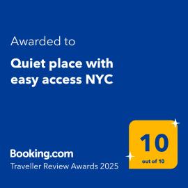 Quiet place with easy access NYC, hotel em River Edge