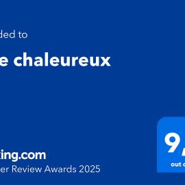 Gîte chaleureux jusqu'à 6 pers à partir de 2 pers et 3 nuits min