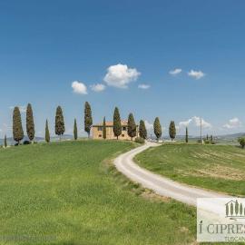 Villa I Cipressini piscina riscaldata spa Toscana, ξενοδοχείο σε Pienza