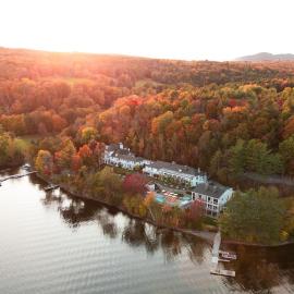 Manoir Hovey, Relais & Châteaux、ノース・ハトリーのホテル