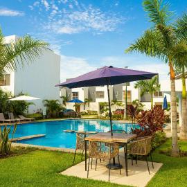 Casa con alberca cerca de playas Riviera Nayarit