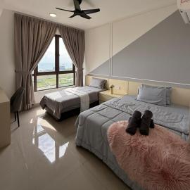 New l Seaview l Bali Residence l Kids Tent l 8 pax l Water Theme Park l Netflix, viešbutis mieste Tranquerah